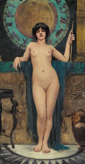 John William Godward Study of Campaspe oil painting picture